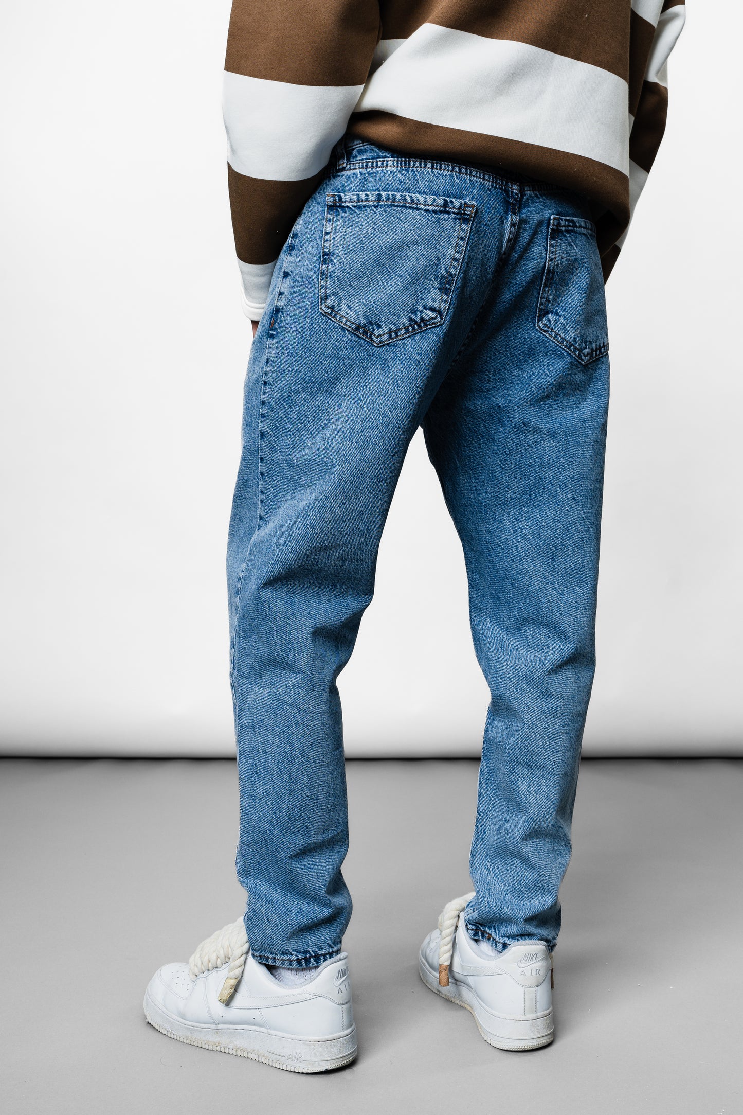 Blue Boyfriend Jeans K-1086