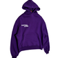 2Life Purple Oversize Hoodie C-1048