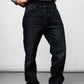 Dark Grey Baggy Jeans K-1087