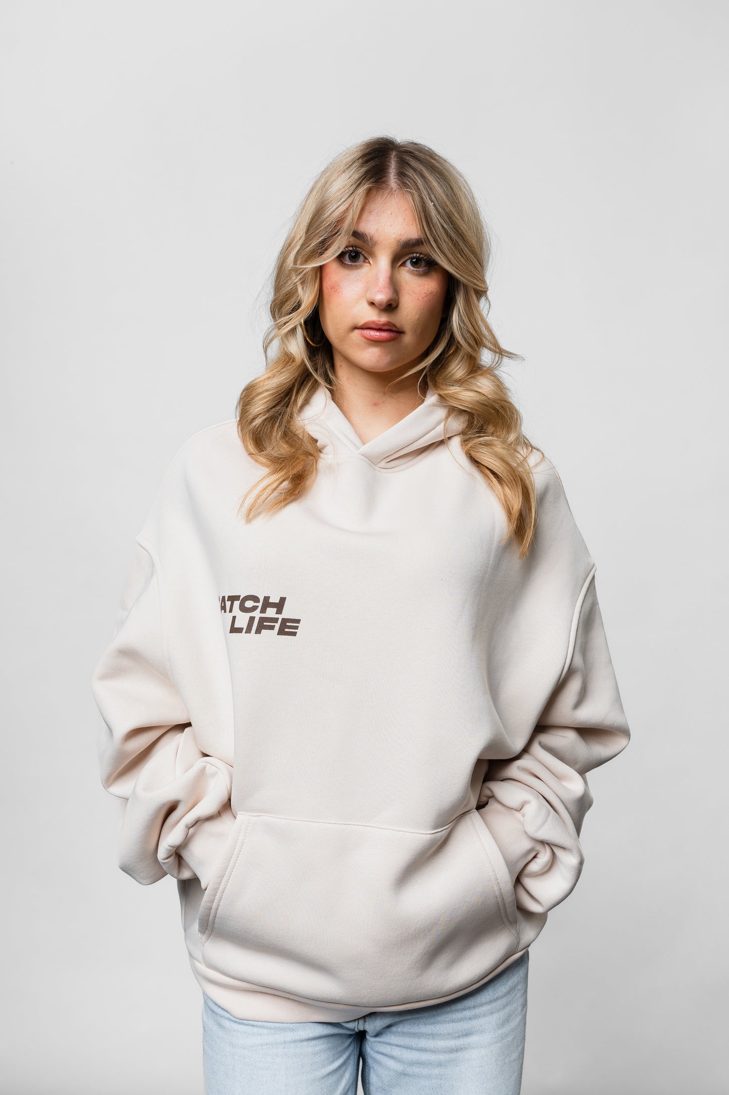 Cream 2 Life Oversize Hoodie C-1049