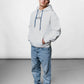 1985 White Oversize Hoodie B-1071