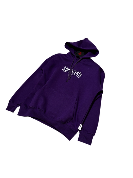 Purple 2Pac Printed Hoodie JJ-1008