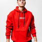1985 Red Oversize Hoodie B-1070
