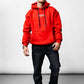 1985 Red Oversize Hoodie B-1070