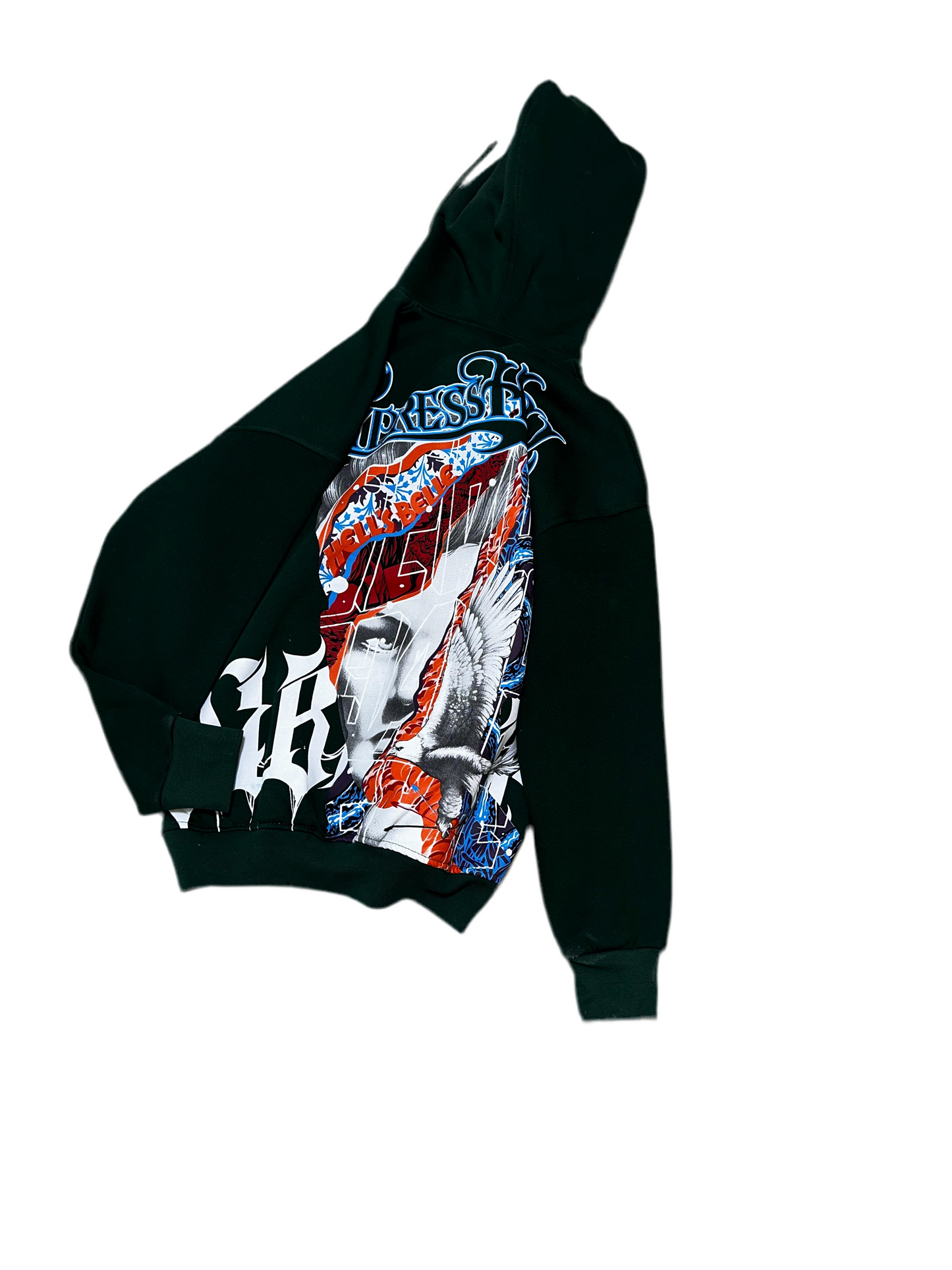 Cypress Green Oversize Hoodie B-1067