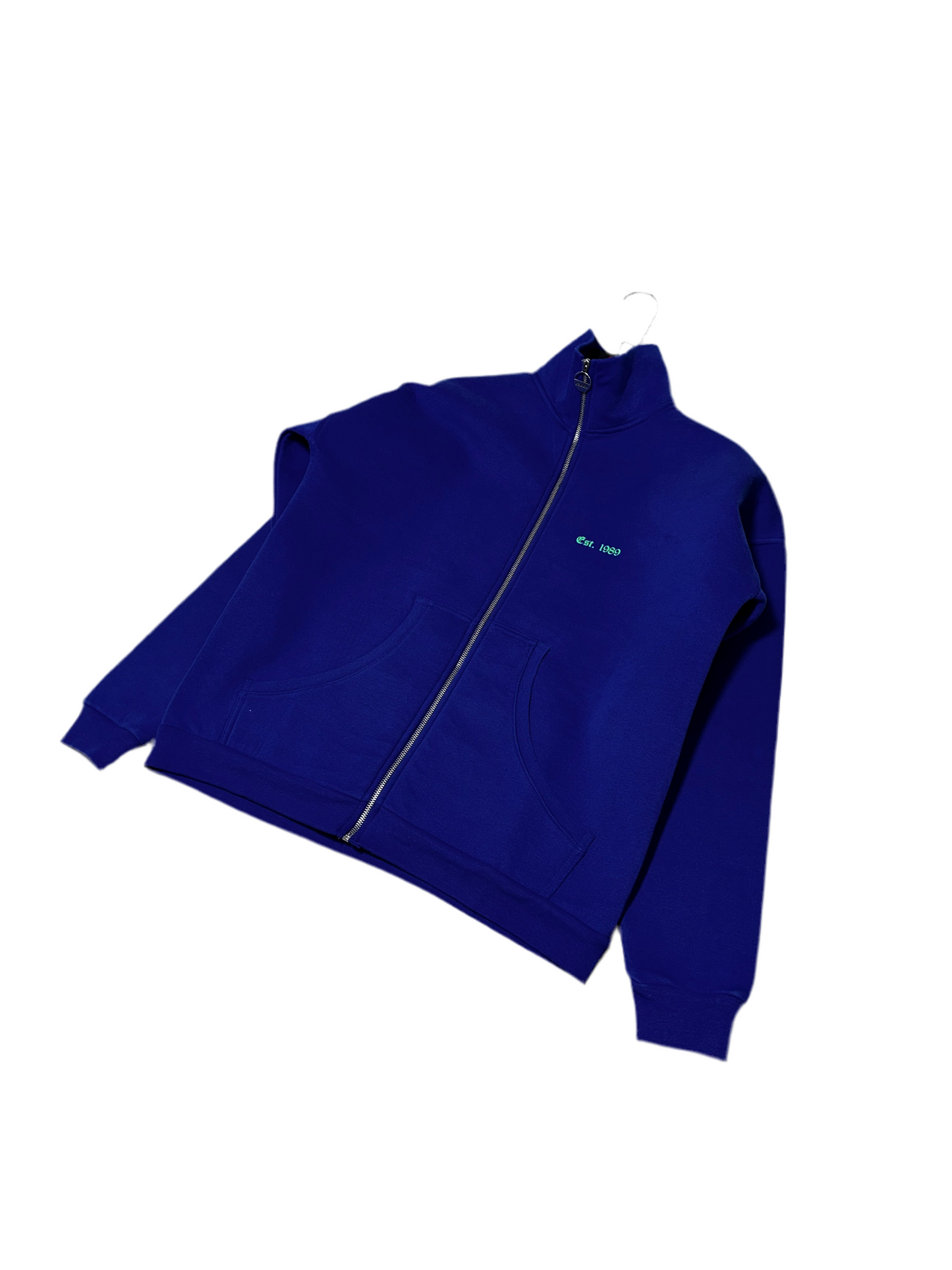 Blue California Zip Hoodie C-1044