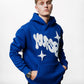 Yourself Blue Oversize Hoodie C-1063