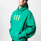111 Green Oversize Hoodie C-1035