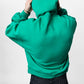 111 Green Oversize Hoodie C-1035