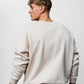 Who Are You Cream Oversize Sweatshirt C-1054