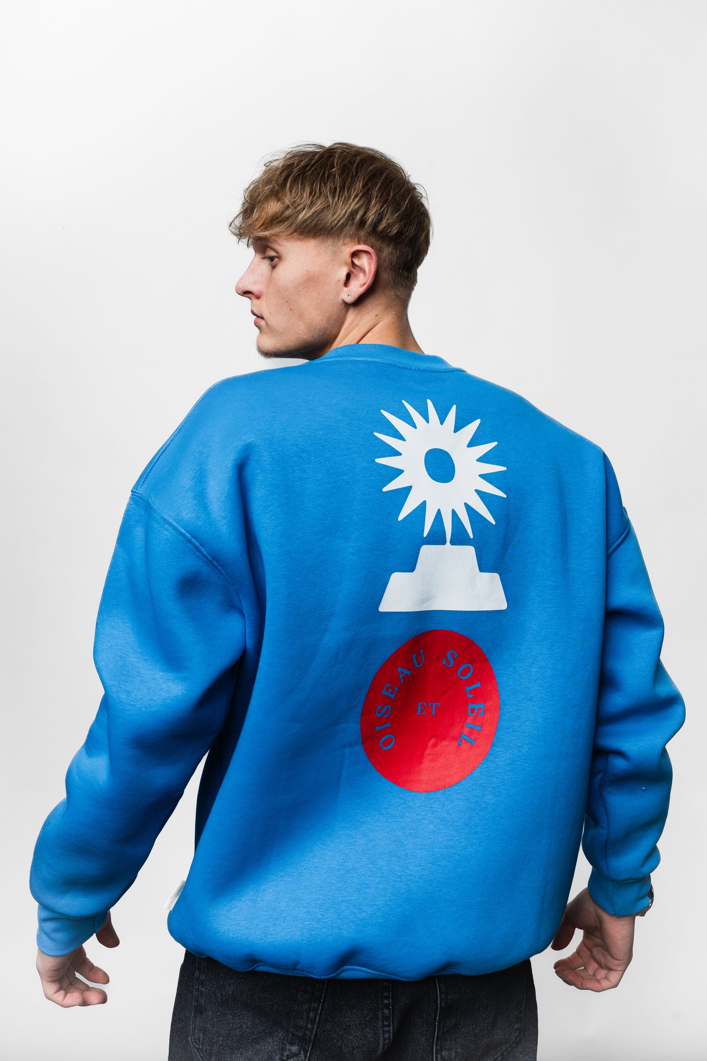 Blue Never Plan Sweatshirt JJ-1005