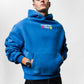 Positive Vibes Blue Oversize Hoodie C-1024