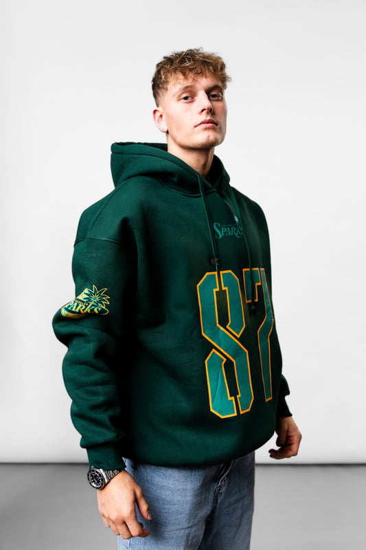 Sparks Green Oversize Hoodie JJ-1029