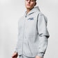 New York Grey Zip Hoodie C-1075