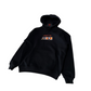 Colorful Life Black Oversize Hoodie B-1060