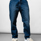 Dark Blue Boyfriend Jeans K-1085