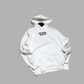 White Bulls Printed Oversize Hoodie JJ-1014