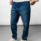 Dark Blue Boyfriend Jeans K-1085