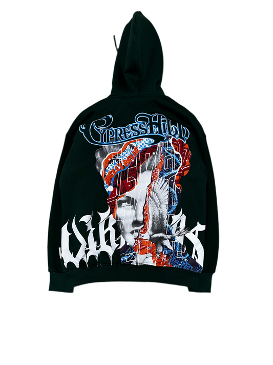Cypress Green Oversize Hoodie B-1067