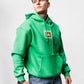 King Angels Green Oversize Hoodie B-1068