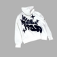 Yourself White Oversize Hoodie C-1062