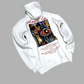 White Colorful Life Hoodie B-1061