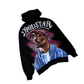 Black 2Pac Printed Hoodie JJ-1010