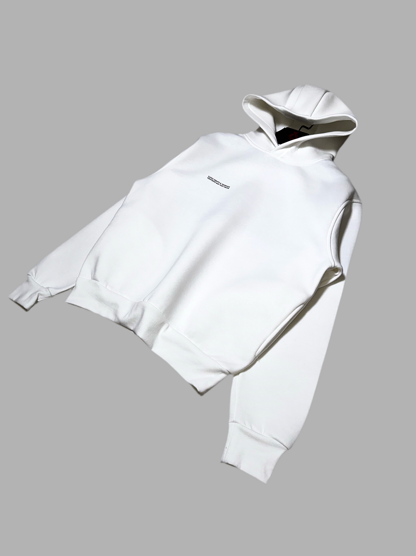 Create and Innovate White Hoodie C-1051