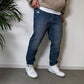 Dark Blue Boyfriend Jeans K-1084
