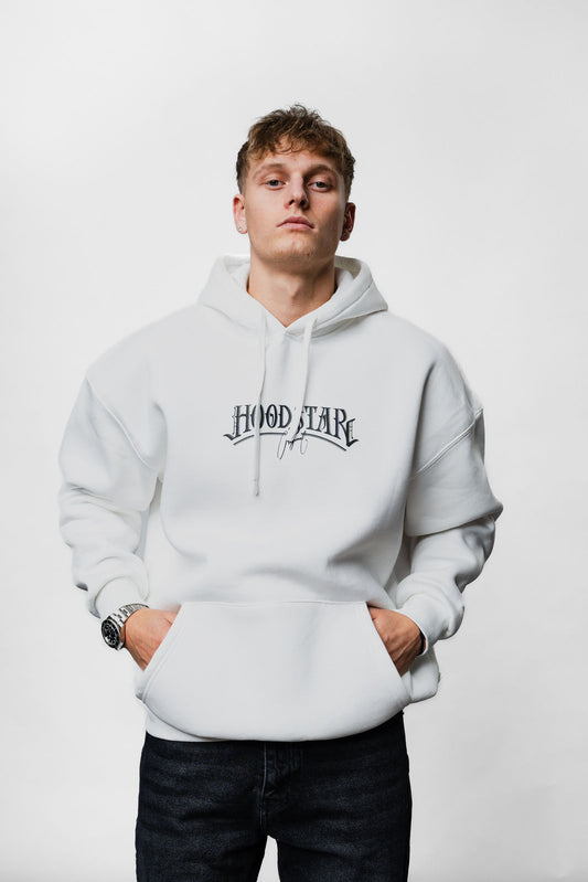 White 2Pac Printed Hoodie JJ-1009