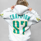 Sparks White Oversize Hoodie JJ-1028