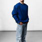 Blue Who are you | Sweatshirt langarm JJ-2002