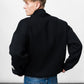Black Basic Oversize Sweatshirt EL-1079